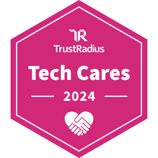 KnowBe4 Customer Recognition Logo - TrustRadius Tech Cares 2024 12