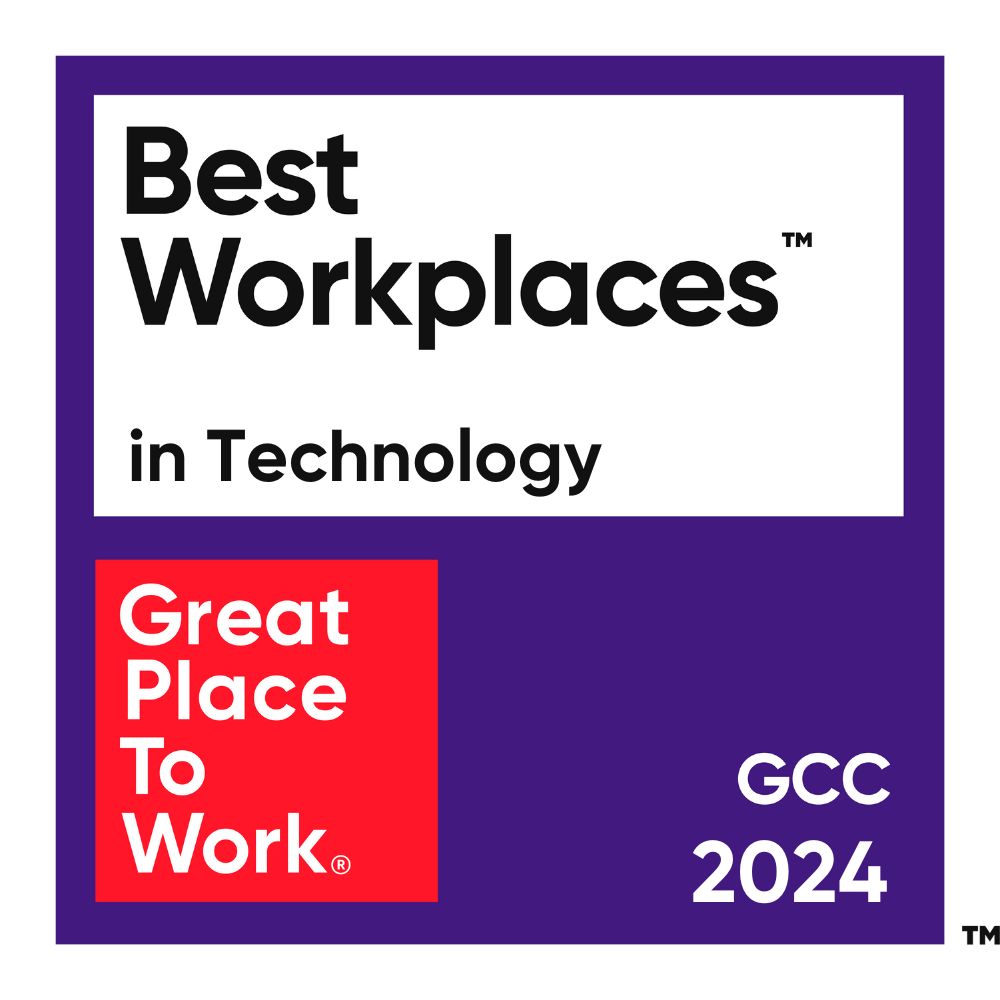 BADGE - Best Workplaces in TechnologyTM️ - GCC 2024