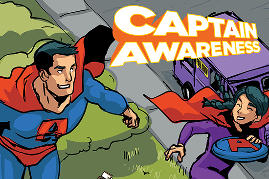Captain Awareness: Conquer Internet Safety for Kids
