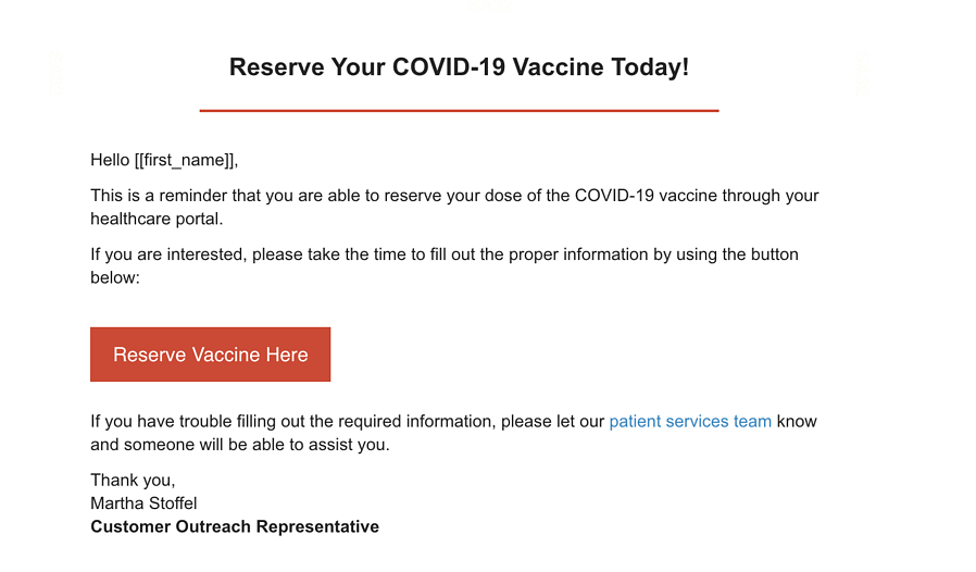 KnowBe4 Warns of Potential Phishing Attacks Exploiting COVID-19 Vaccine Progress