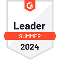 KnowBe4 Customer Recognition Logo - leader-summer-2024-home 3