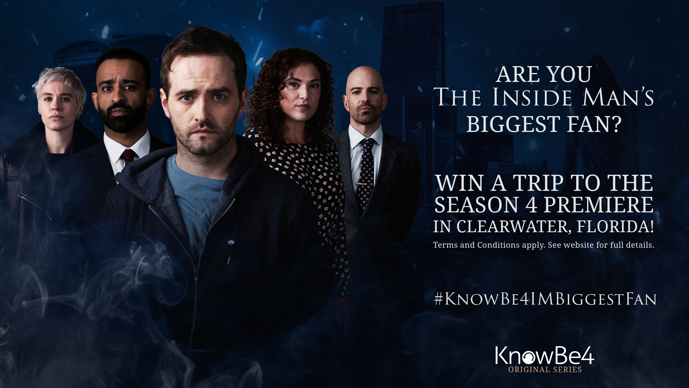 KnowBe4 Launches Contest for The Biggest Fan of Popular Series “The Inside Man”