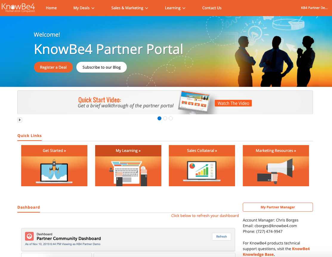 Portal partner. Knowbe4. Партнерский портал. Partner Portal. Knowbe4, Inc..