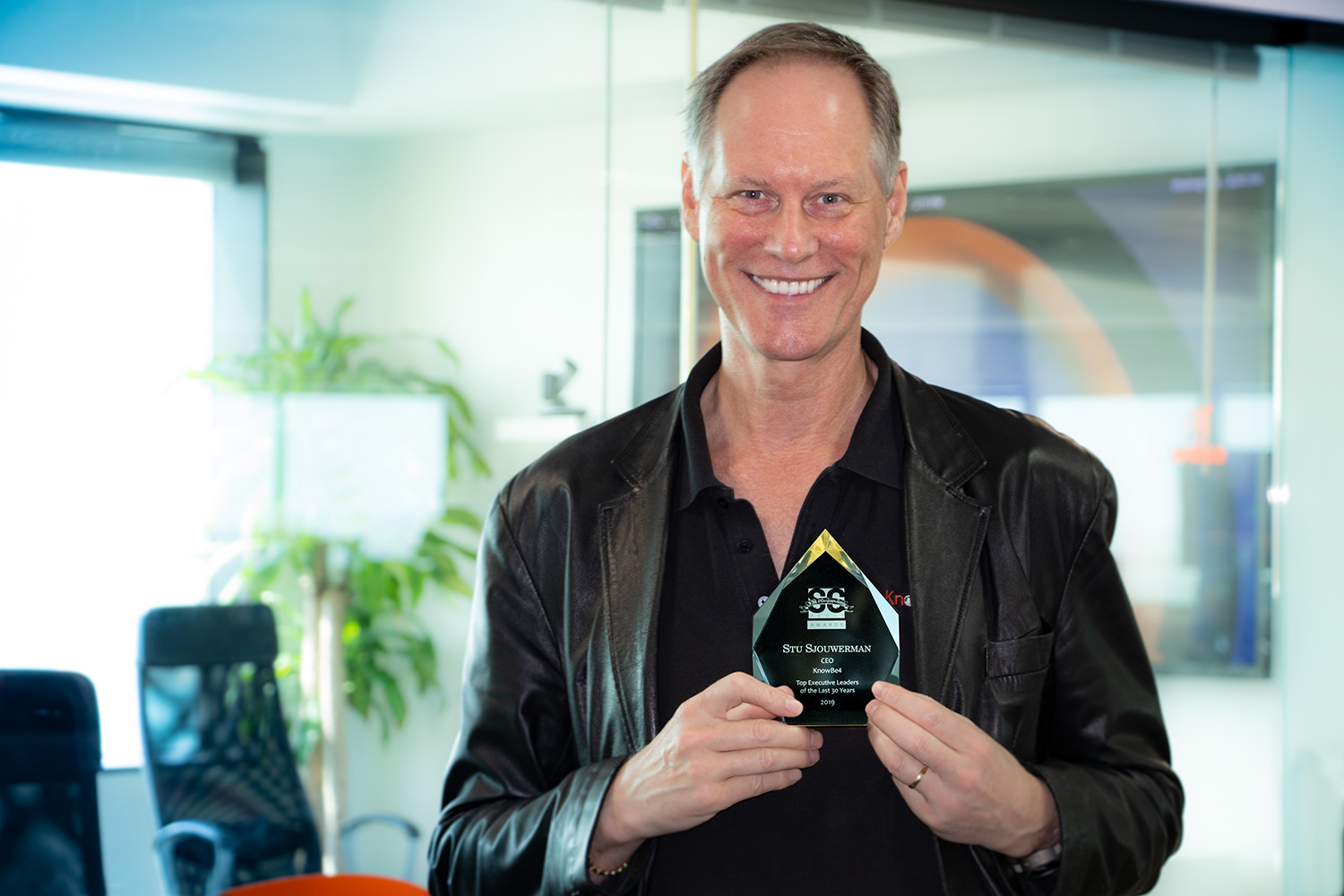 SC Awards 2019 Names KnowBe4 CEO Stu Sjouwerman a Top Executive Leader of the Last 30 Years