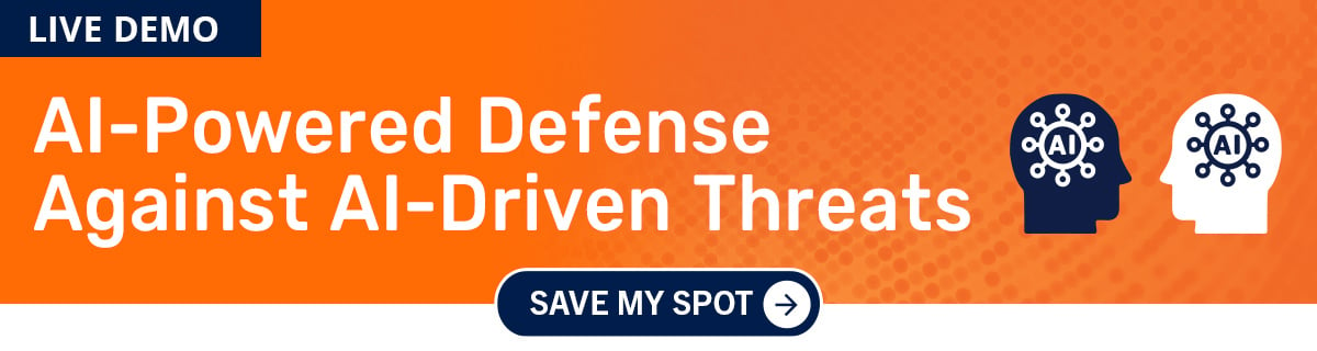 [Live Demo] AI-Powered Defense Against AI-Driven Threats