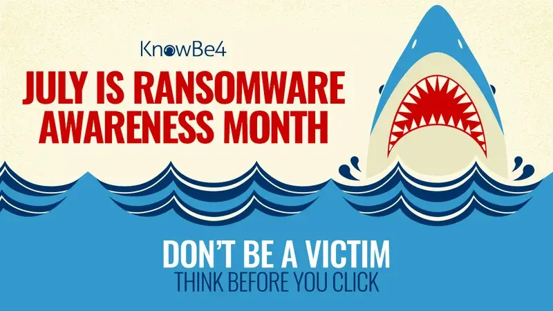 KnowBe4 Launches Ransomware Awareness Month With IT Resource Kit at No Cost