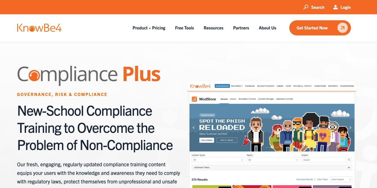 Compliance Plus | How It Works | KnowBe4